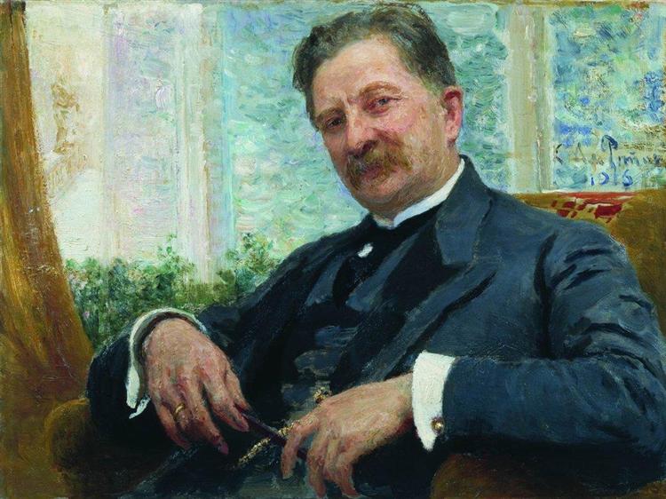 Portrait of Vengerov - 1916