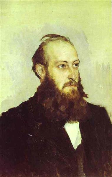 Portræt af Victor Goshkevich, grundlægger af Kherson Historic Archaeological Museum - 1887