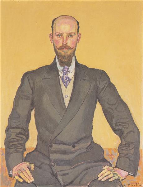 Portret van Willy Russ - 1911