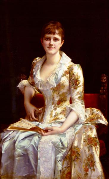 Portrait of a young lady