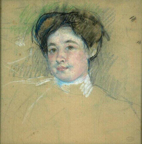 Retrato De Mujer Joven - 1901