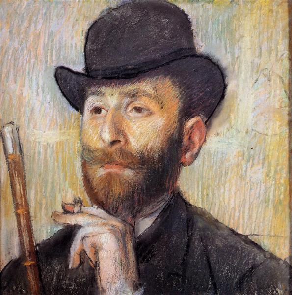 Zacharian Zacherie Portret - 1886