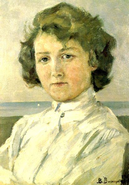 Retrato De Zinaida Mediana - 1909