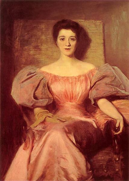 Retrato De La Esposa Del Artista - 1894