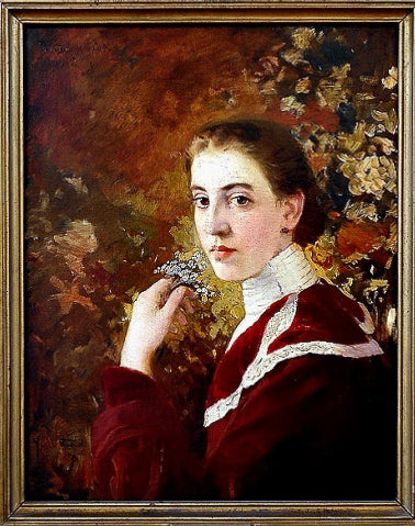 Portret van een jonge vrouw - 1912