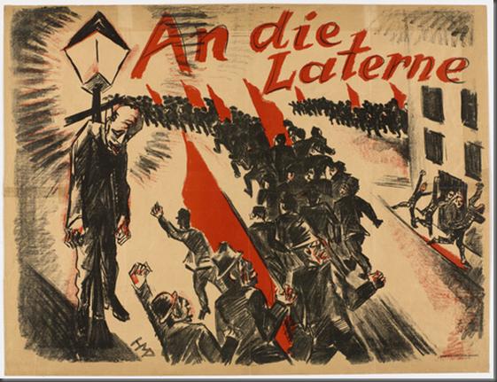 Poster della rivista An Die Laterne (al post della luce) - 1919