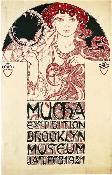 Poster della mostra di Brooklyn - 1921