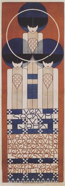 XIII -plakat. SECession - 1902