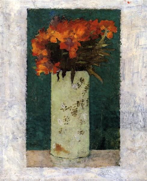 Pote de flores - 1888