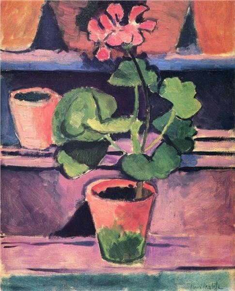 Geraniums 1912