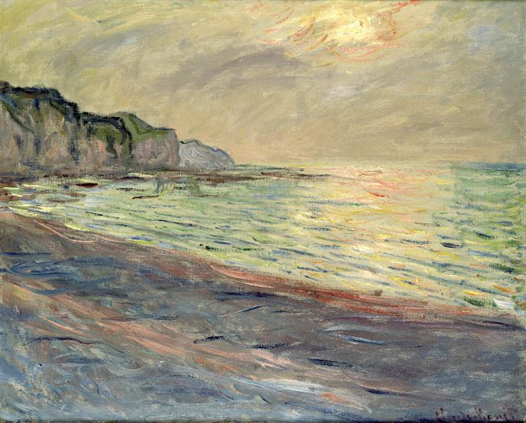 Pourville - Sonnenuntergang - 1882