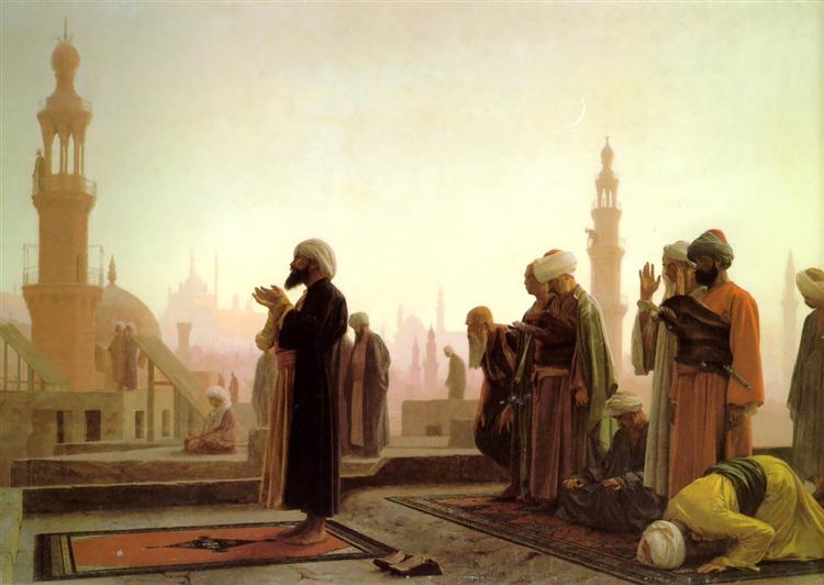 Prayer in Cairo - 1865