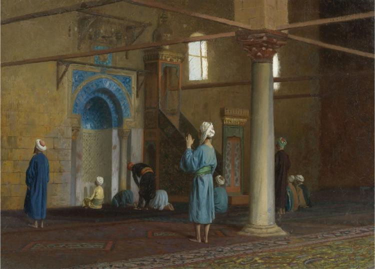 Prayer in the mosque