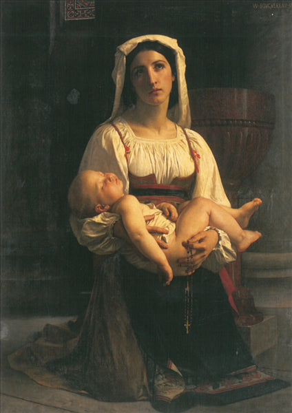 Prayer to the Virgin - 1866