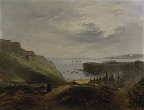 הייבן של פריור - Tynemouth - שחר - 1845