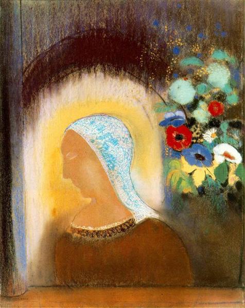 Profile and Flowers - 1912