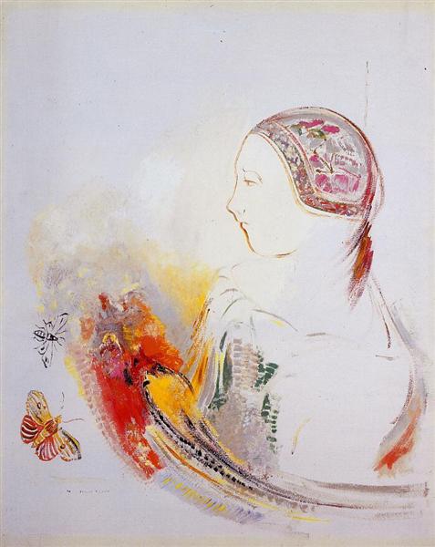 Profile of a Child (Profile of a Girl with Bird of Paradise) - 1908