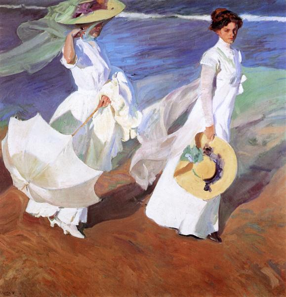 Walk by the mare - 1909