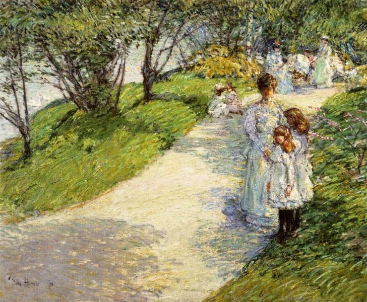 Paseos En El Jardín - 1898