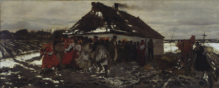 Before the inn - 1877