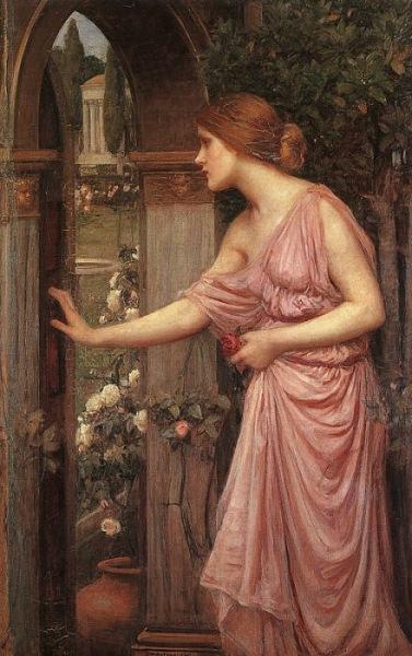 Psyche betritt den Garten von Amor - 1903