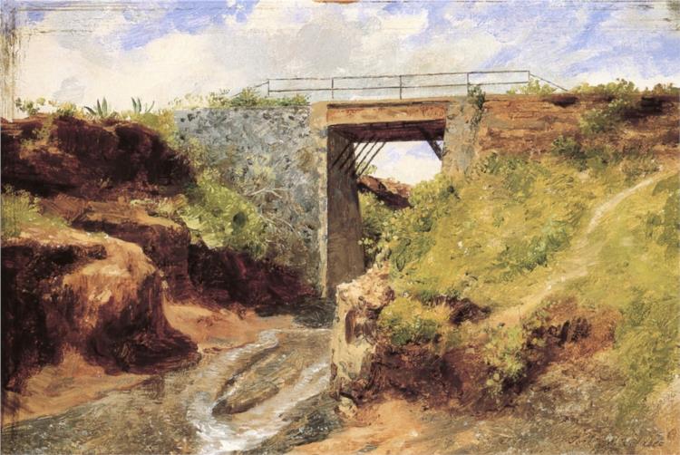 Brücke von La Barranca del Muerto - 1898