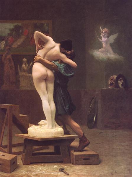 Pygmalion a Galatea - 1890 - článek Wikipedia