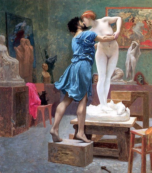 Pygmalion i Galatea - 1890