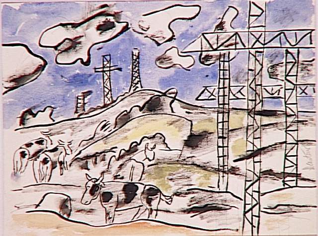 Pylons (Study for the City)