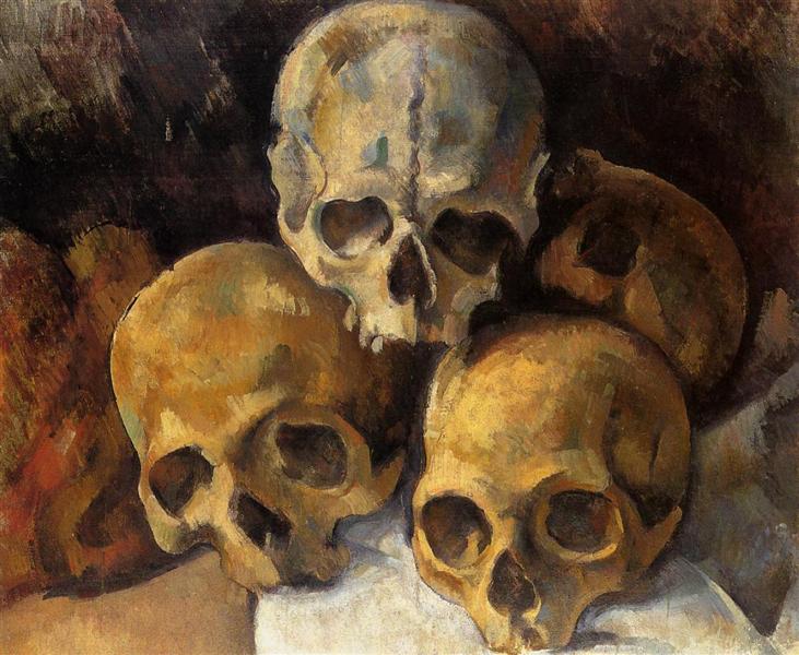 Pirámide De Calaveras - 1900