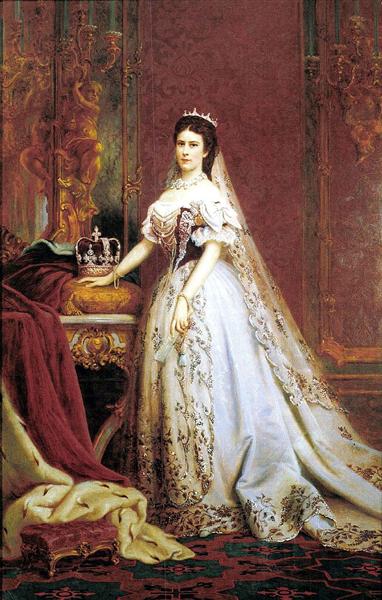 Queen Elizabeth of Hungary and Bohemia - 1869