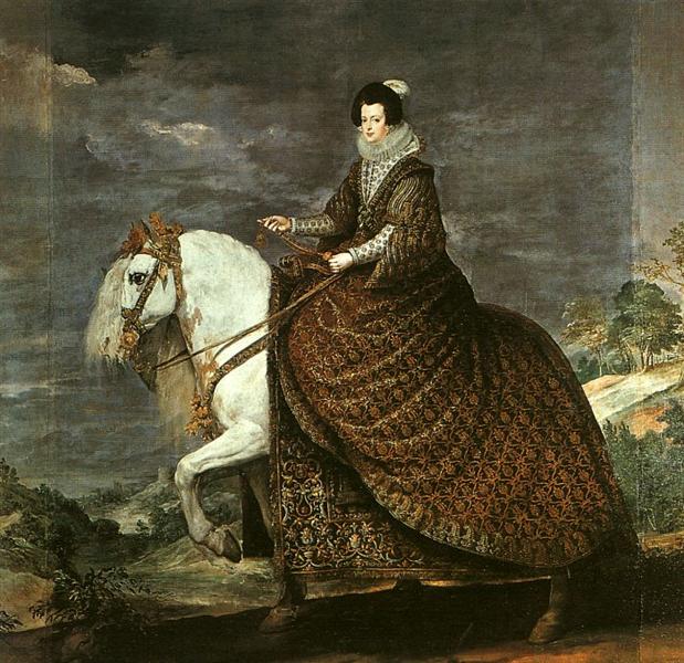 Královna Alžběta z Bourbon Equestrian - 1635