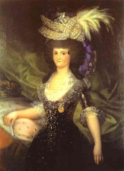 Rainha Maria Luísa - 1789