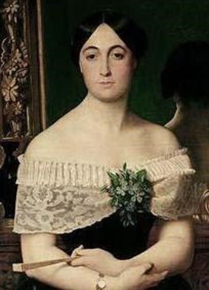 Retrato De Marianne Elisa Birch - 1849