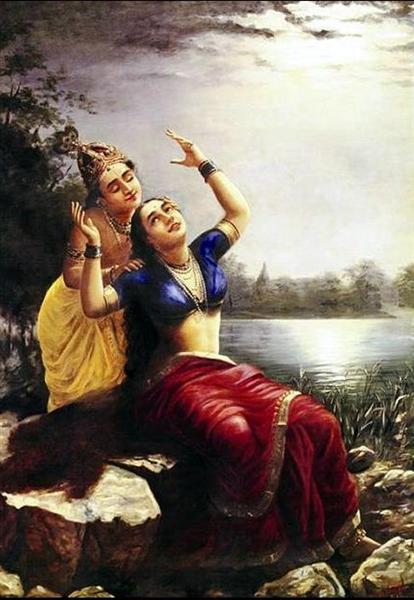 Radha e Madhav - 1890