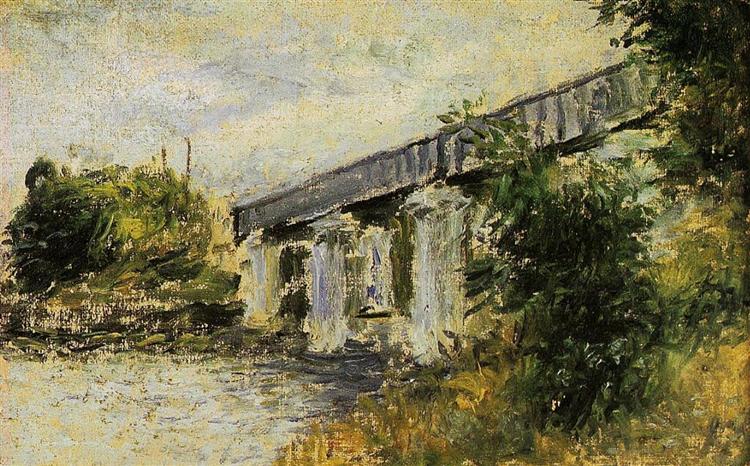 Railway Bridge at Argenteuil - 1874