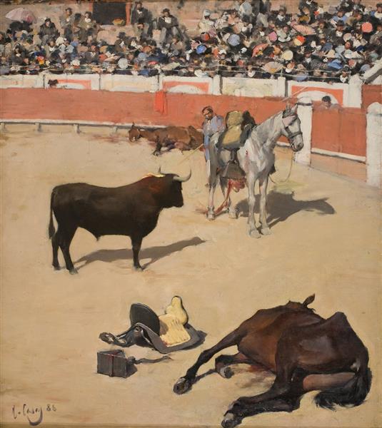 Bulls (dead horses) - 1886