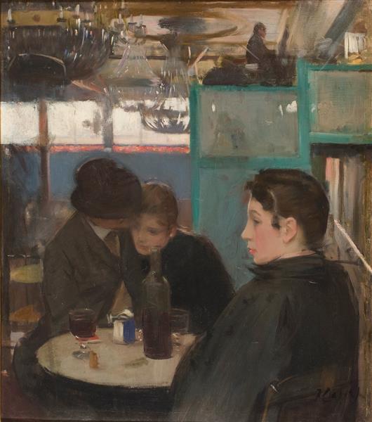 Intérieur de l'usine Galette - 1891