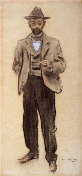 Portrait of Manolo Hugué - 1899