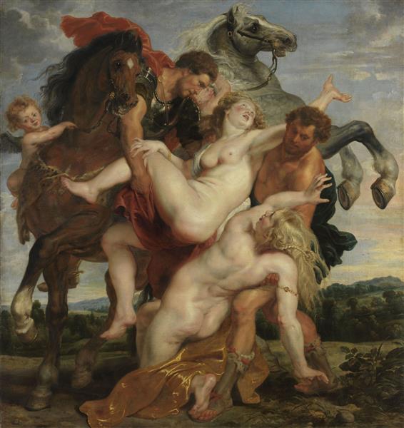 Abduction of the daughters of Leucippus - 1618