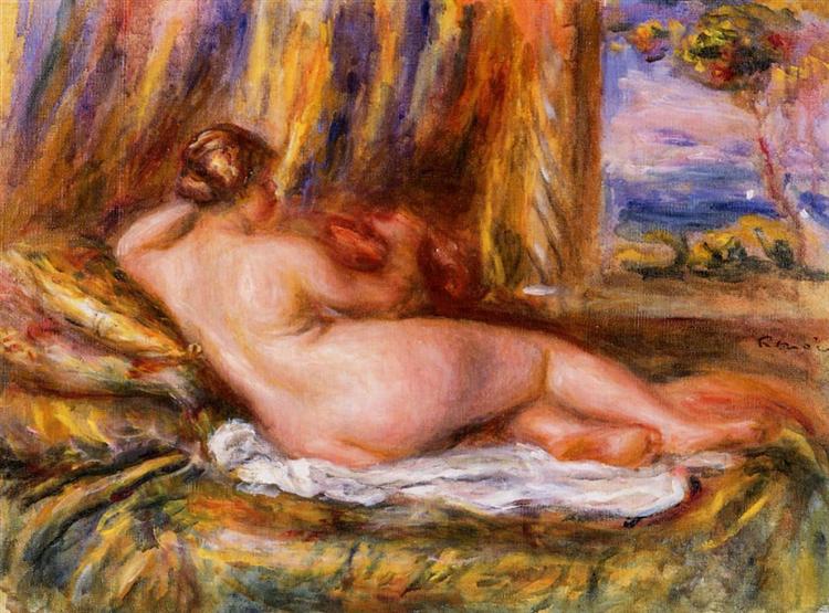 Nu inclinable - 1860