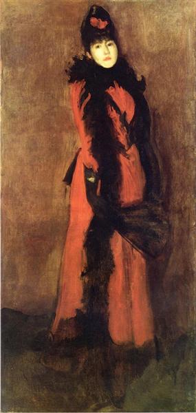 Red and Black: The fan - 1894