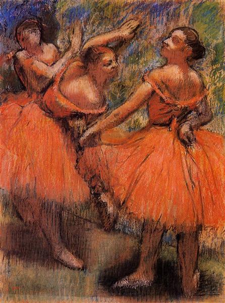 Red Ballet Skirts - 1901