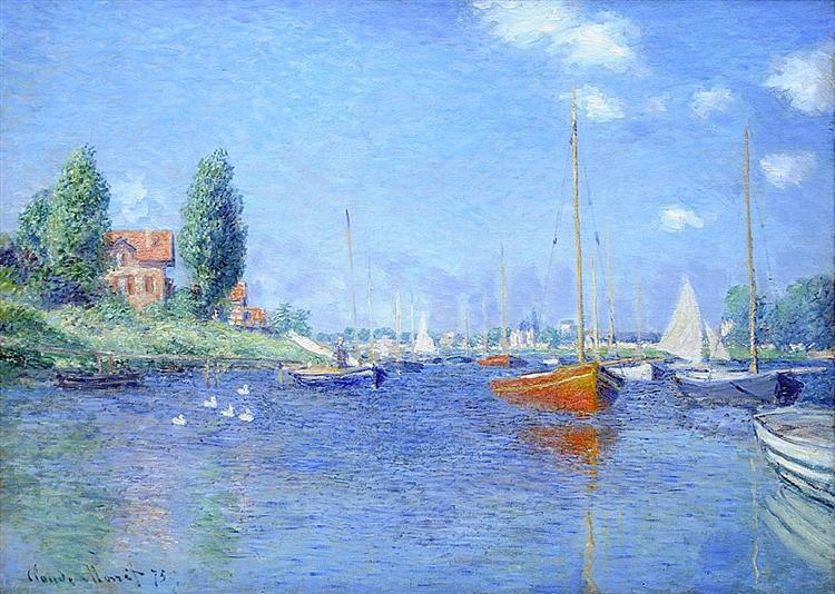 Red Boats - Argenteuil - 1875