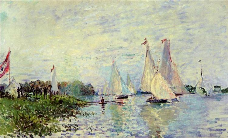 Regatta in Argenteuil - 1874