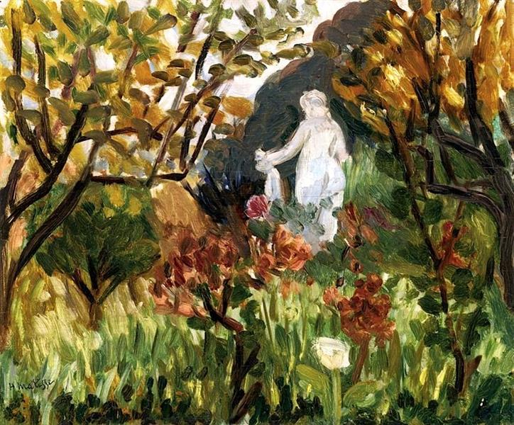 The Garden of Renoir 1917 