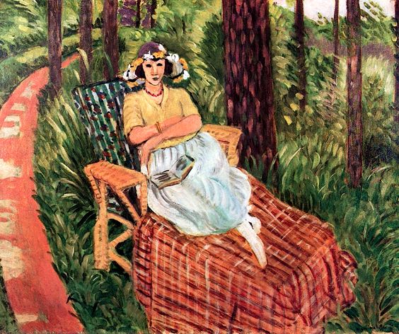 Repos entre les arbres 1923 