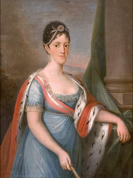 Retrato de D. Carlota Joaquina - Rainha de Portugal - 1802