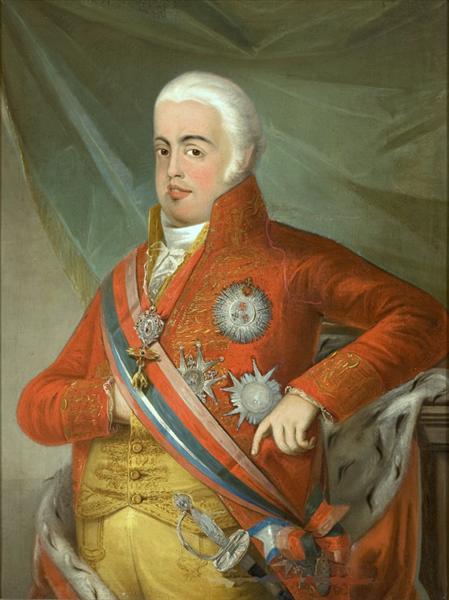 Ritratto di D. João VI - Re del Portogallo - 1806