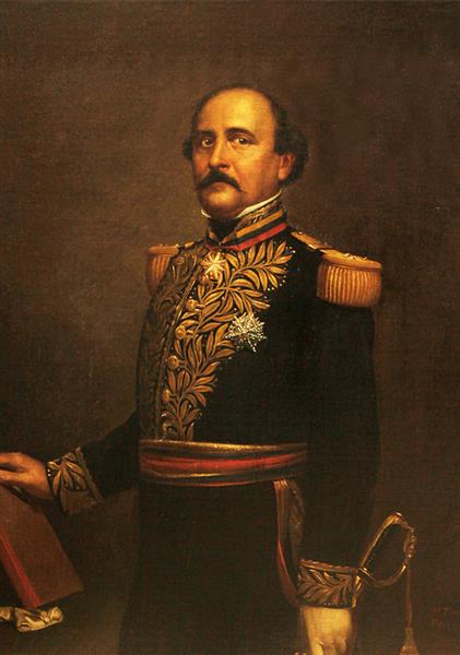 Portrait de Juan Crisóstomo Falcón - 1874